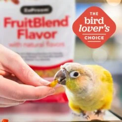 ZuPreem FruitBlend Flavor With Natural Flavors Daily Parrot & Conure Bird Food -Sunny Decor Shop 100852 PT5. AC SS1800 V1598893859