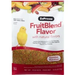 ZuPreem FruitBlend Flavor With Natural Flavors Daily Extra Small Bird Food