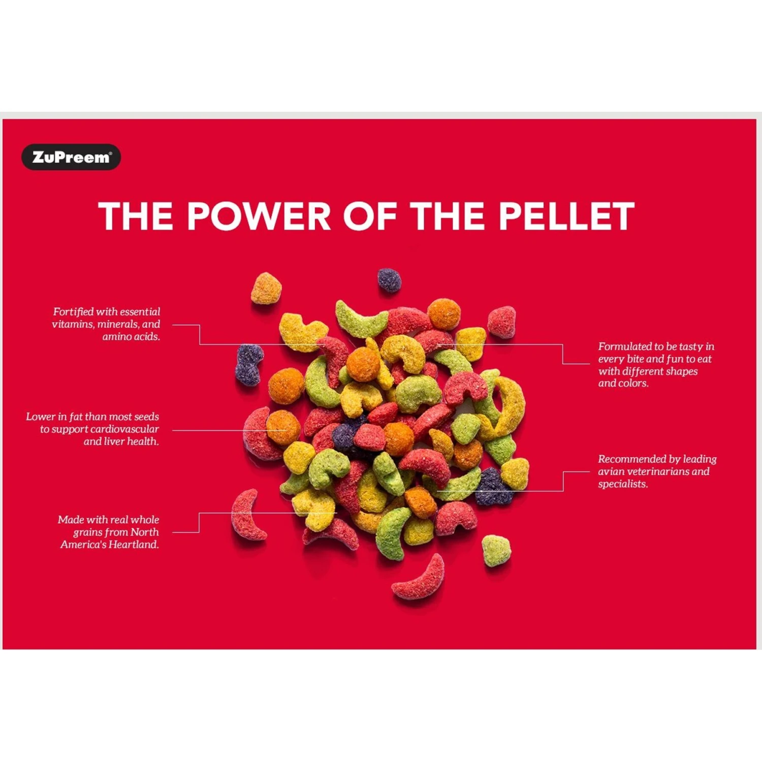 ZuPreem Smart Selects Macaw Food 7 ZuPreem Smart Selects Macaw Food - Image 5