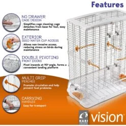Vision II Model L12 Bird Cage 10 Vision II Model L12 Bird Cage -Sunny Decor Shop 101240 PT1. AC SS1800 V1627616788