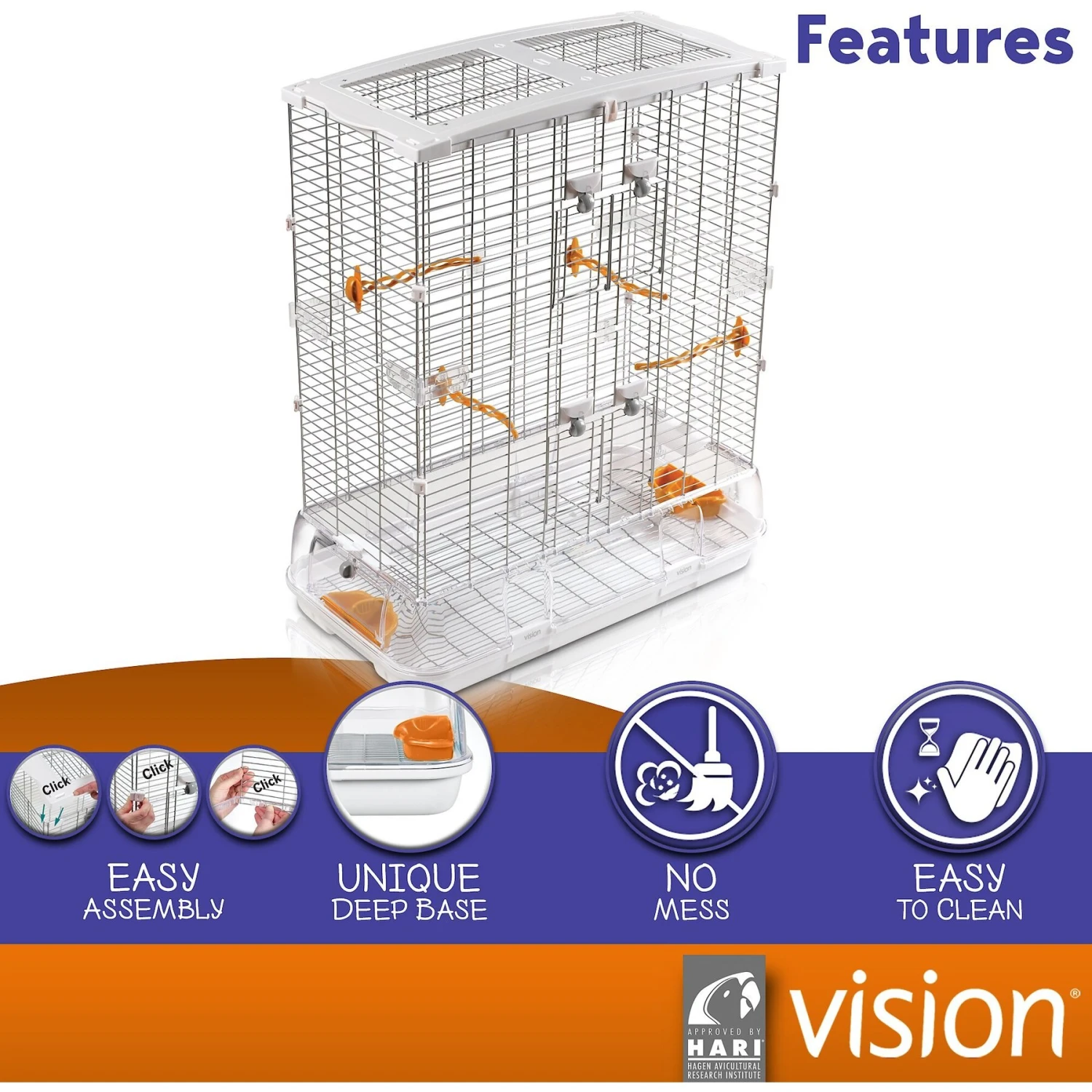 Vision II Model L12 Bird Cage 5 Vision II Model L12 Bird Cage - Image 3