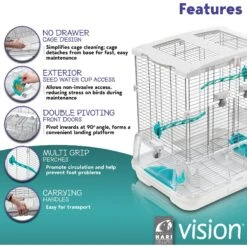 Vision II Model S01 Bird Cage -Sunny Decor Shop 101248 PT1. AC SS1800 V1627610803