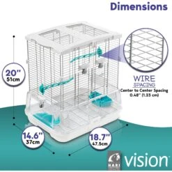 Vision II Model S01 Bird Cage -Sunny Decor Shop 101248 PT4. AC SS1800 V1627608679