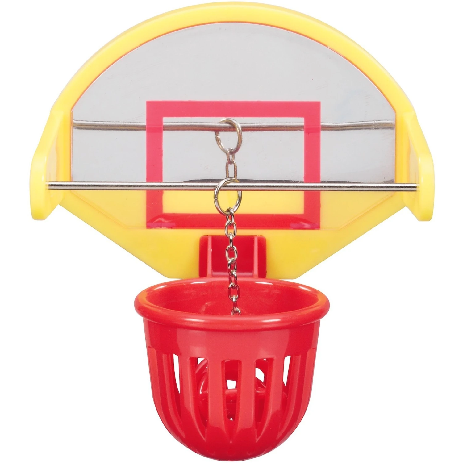 JW Pet Activitoy Birdie Basketball Toy 4 JW Pet Activitoy Birdie Basketball Toy - Image 2