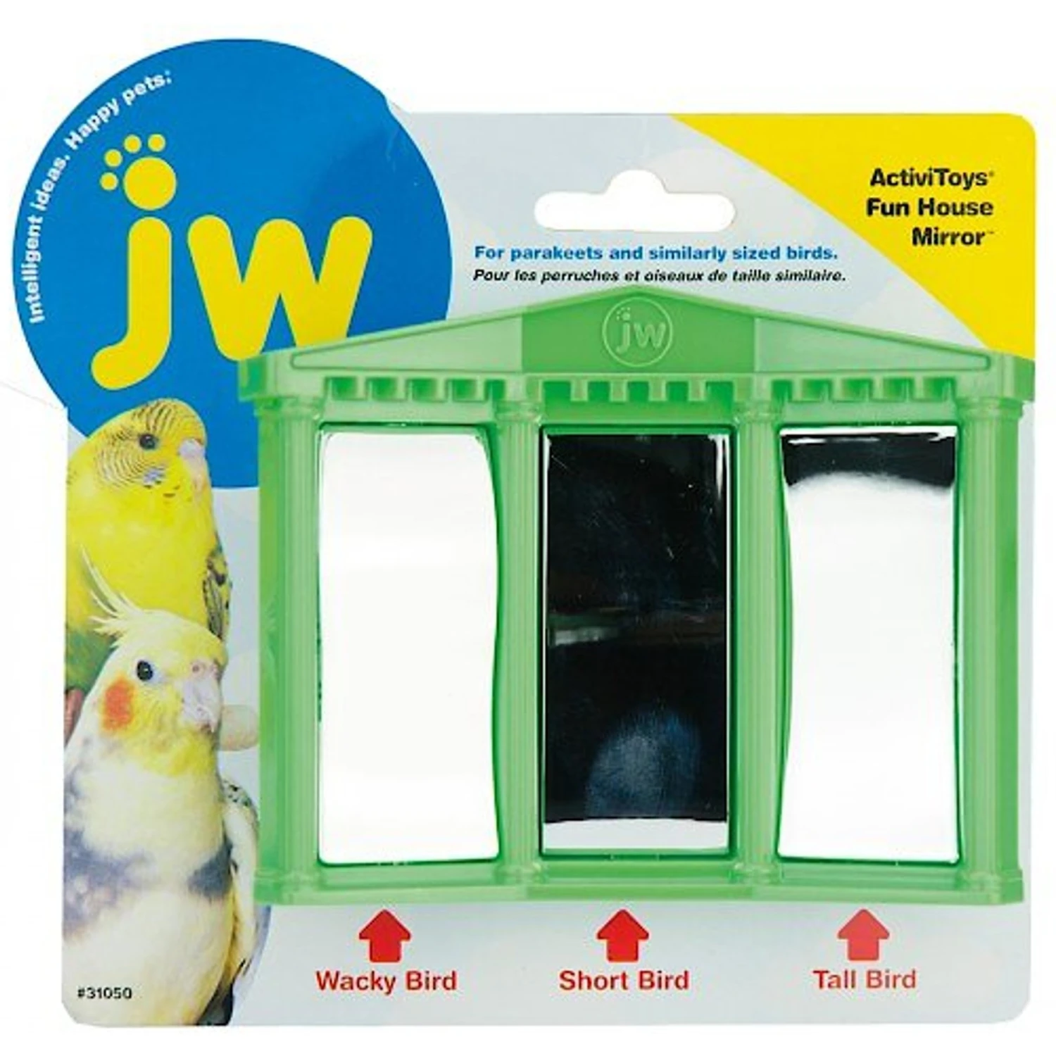 JW Pet Activitoy Birdie House Of Mirrors Toy 3 JW Pet Activitoy Birdie House Of Mirrors Toy