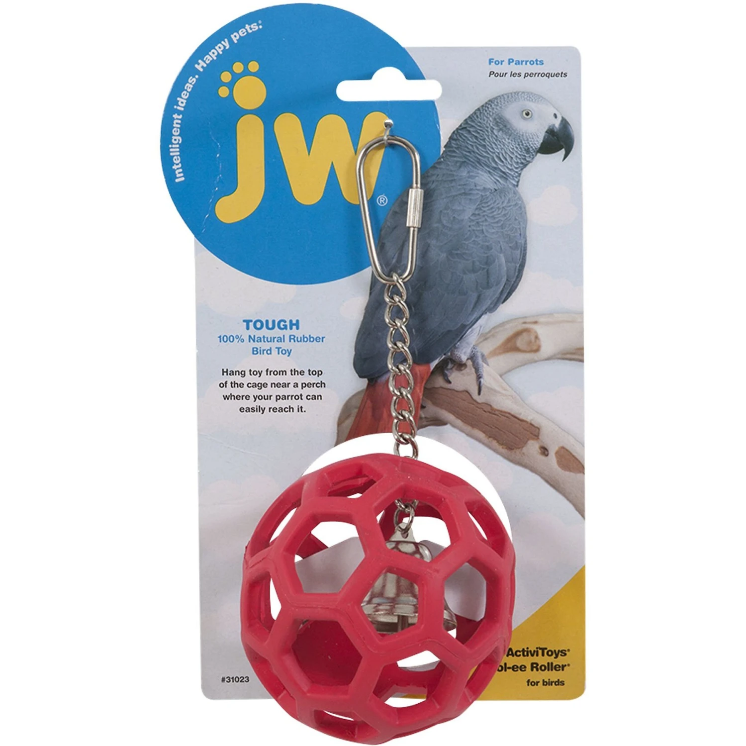 JW Pet Hol-ee Roller Bird Toy, Color Varies 3 JW Pet Hol-ee Roller Bird Toy, Color Varies