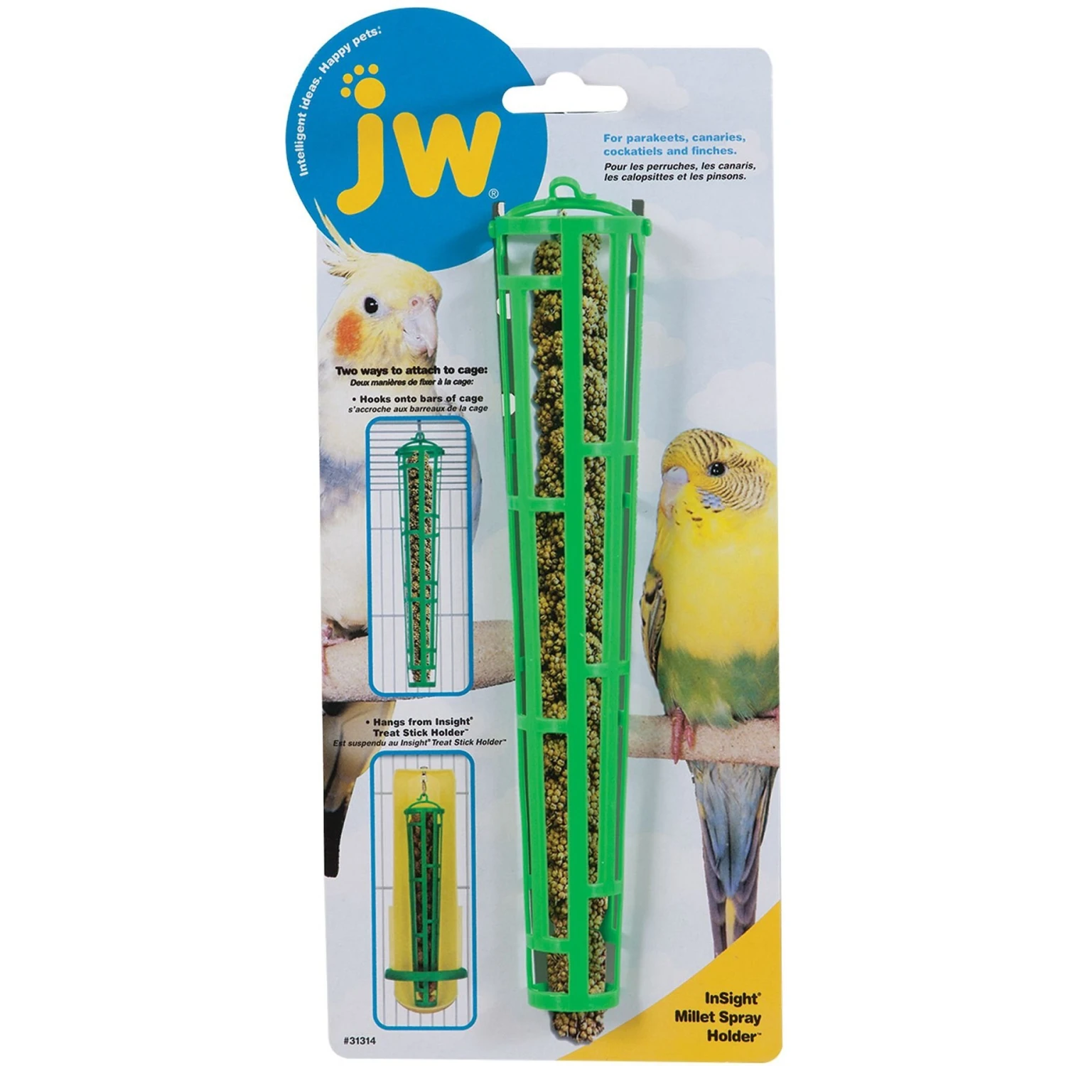 JW Pet InSight Millet Spray Holder Bird Feeder 3 JW Pet InSight Millet Spray Holder Bird Feeder