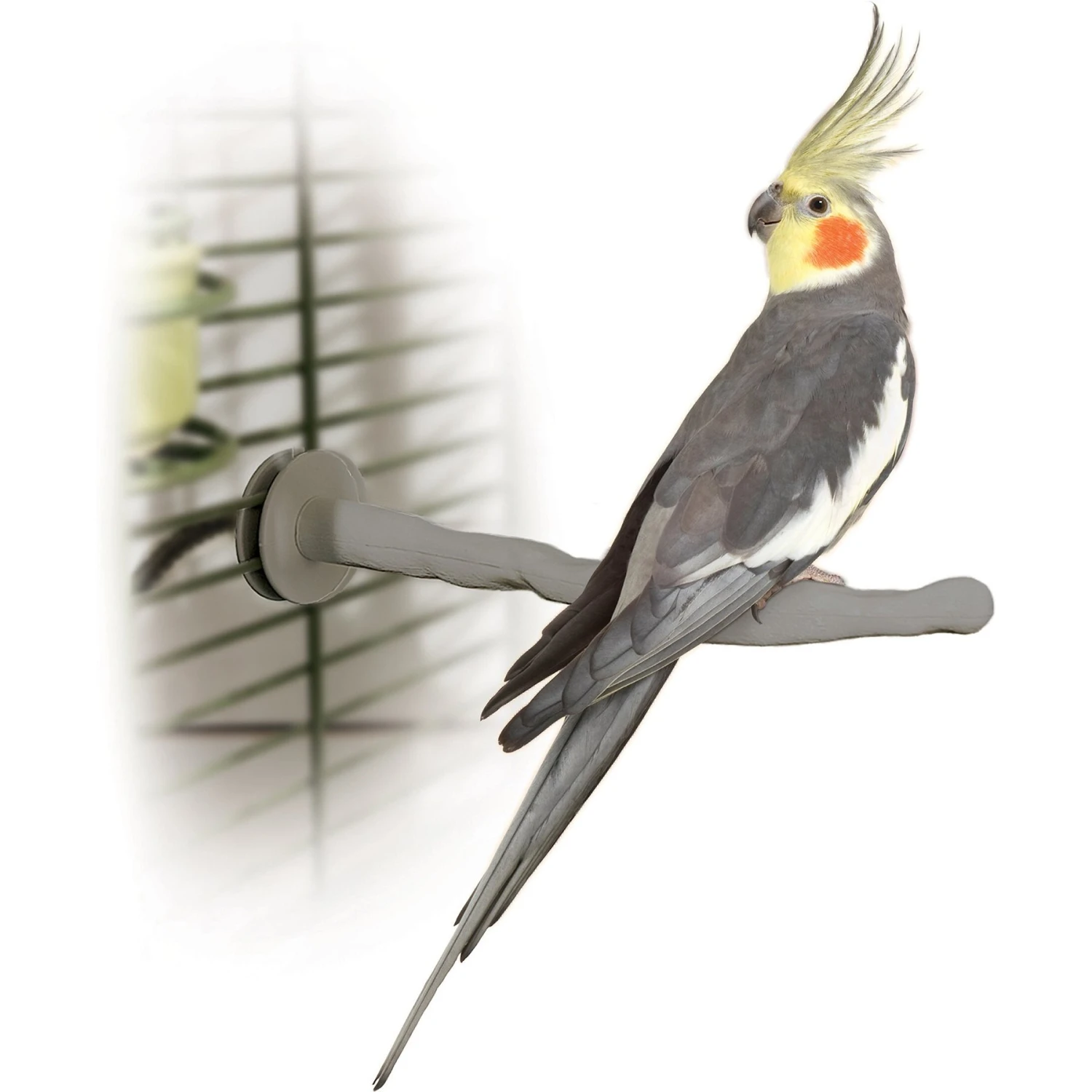 K&H Pet Products Thermo-Perch Heated Bird Perch Gray 3 K&H Pet Products Thermo-Perch Heated Bird Perch Gray