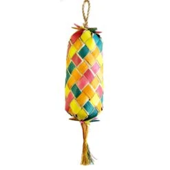 Planet Pleasures Egg Piñata Bird Toy, Multicolored
