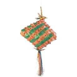 Planet Pleasures Diamond Bird Toy, Multicolored