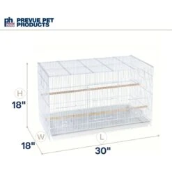Prevue Pet Products Small Bird Flight Cage -Sunny Decor Shop 106042 PT5. AC SS1800 V1677779825