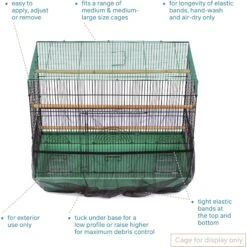 Prevue Pet Products Seed Catcher Cage Skirt, Color Varies 13 Prevue Pet Products Seed Catcher Cage Skirt, Color Varies -Sunny Decor Shop 106073 PT2. AC SS1800 V1678975021