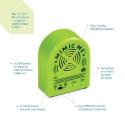 Prevue Pet Products Mimic Me Bird Voice Recording Unit -Sunny Decor Shop 106087 PT2. AC SS1800 V1678974948