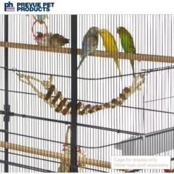 Prevue Pet Products Naturals Rope Ladder Bird Toy -Sunny Decor Shop 106099 PT3. AC SS1800 V1678975025