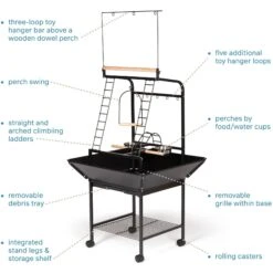 Prevue Pet Products Small Parrot Playstand -Sunny Decor Shop 106107 PT2. AC SS1800 V1678975030