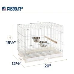 Prevue Pet Products Travel Bird Cage -Sunny Decor Shop 106129 PT5. AC SS1800 V1678979816