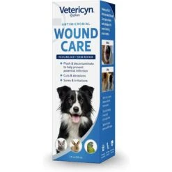 Vetericyn Plus Antimicrobial Wound Care Spray For Dogs, Cats, Horses, Birds & Small Pets -Sunny Decor Shop 106556 PT3. AC SS1800 V1677275745