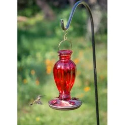 Perky-Pet Daisy Vase Vintage Glass Hummingbird Feeder -Sunny Decor Shop 106609 PT1. AC SS1800 V1476966803