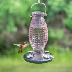 Perky-Pet Hobnail Vintage Hummingbird Feeder -Sunny Decor Shop 106625 PT1. AC SS1800 V1476966947