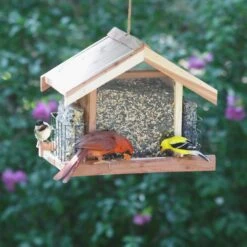 Perky-Pet Deluxe Chalet Cedar Bird Feeder -Sunny Decor Shop 106637 PT2. AC SS1800 V1476967099