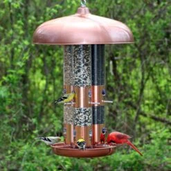 Perky-Pet Triple Tube Bird Feeder -Sunny Decor Shop 106639 PT1. AC SS1800 V1476967109