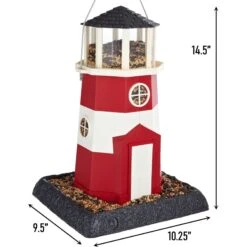North States Village Collection Lighthouse Bird Feeder -Sunny Decor Shop 109605 PT5. AC SS1800 V1666187743