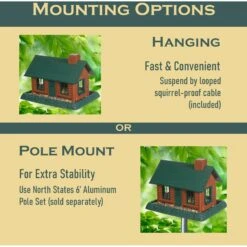 North States Village Collection Large Bird Feeder -Sunny Decor Shop 109609 PT4. AC SS1800 V1666136312