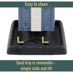 North States Village Collection Bird Feeder, Blue Cottage -Sunny Decor Shop 109615 PT3. AC SS1800 V1666187743