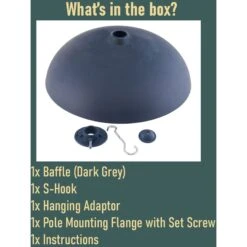 North States Two-Way Squirrel Baffle -Sunny Decor Shop 109618 PT1. AC SS1800 V1666189910