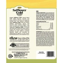 Higgins Safflower Gold Parrot Food -Sunny Decor Shop 125851 PT1. AC SS1800 V1602715588