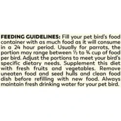 Higgins Safflower Gold Parrot Food -Sunny Decor Shop 125851 PT5. AC SS1800 V1600466207
