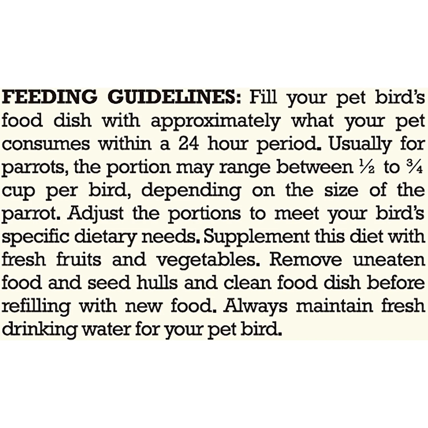 Higgins Vita Seed Parrot Food 6 Higgins Vita Seed Parrot Food - Image 4