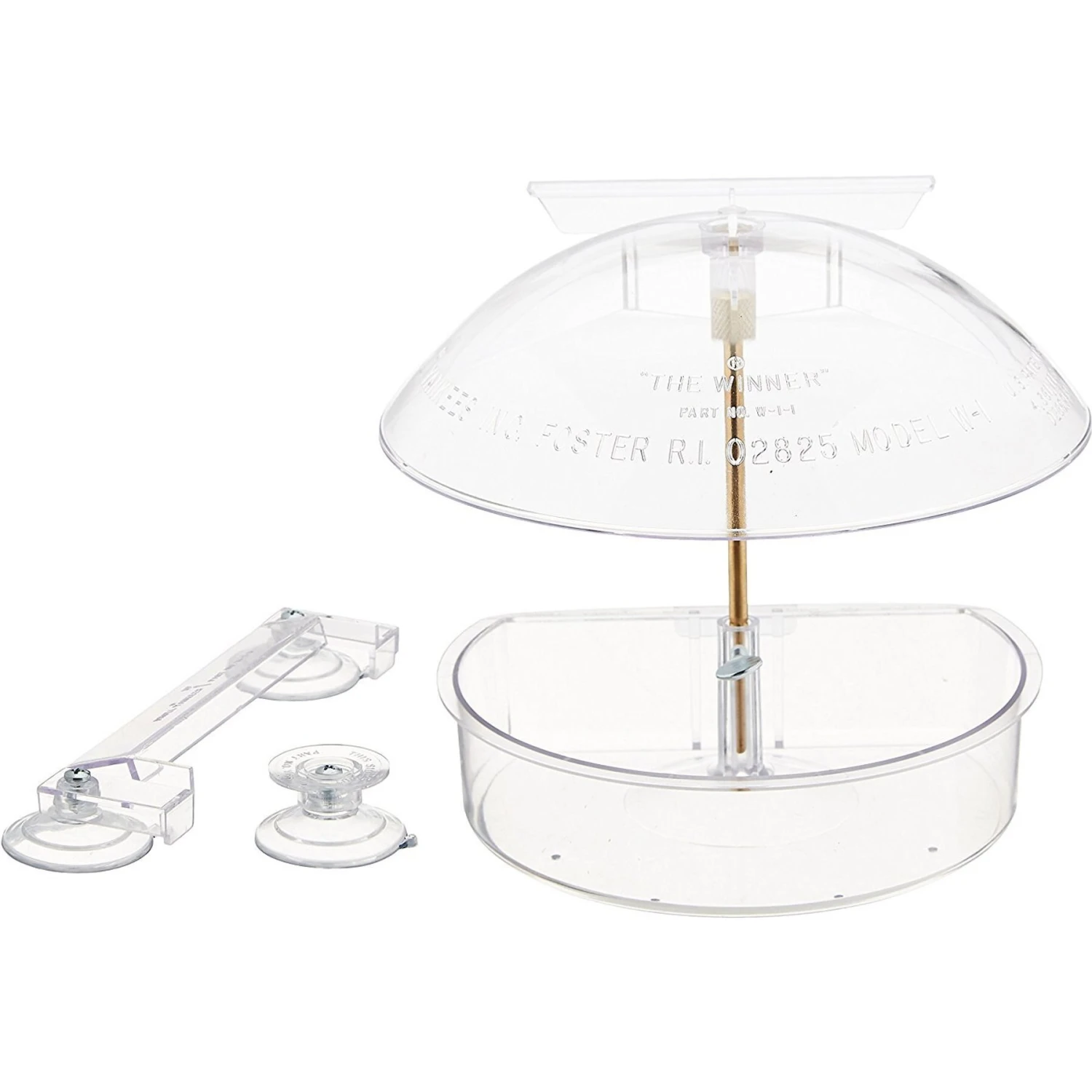 Droll Yankees The Winner Window Bird Feeder, 8-in 4 Droll Yankees The Winner Window Bird Feeder, 8-in - Image 2