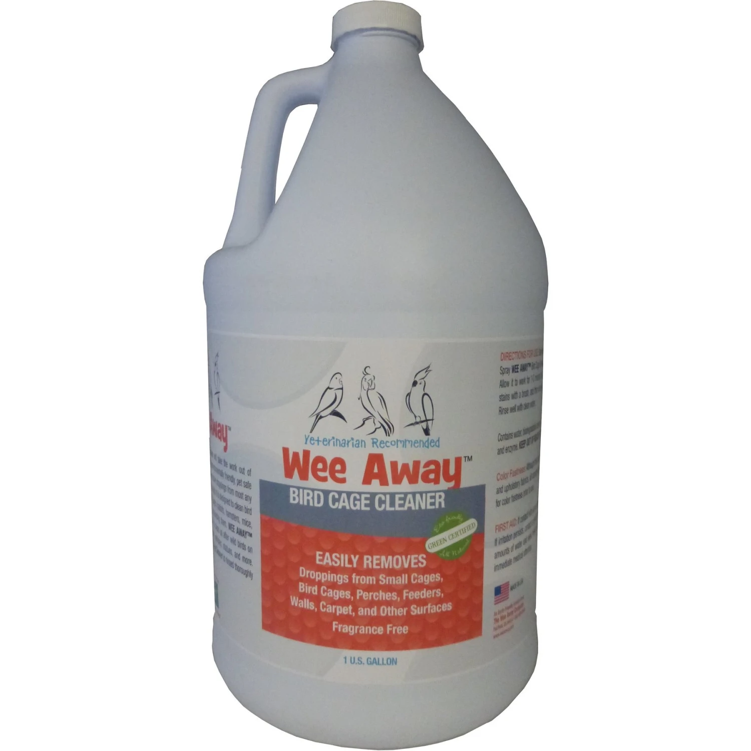 Wee Away Bird Cage Cleaner 3 Wee Away Bird Cage Cleaner