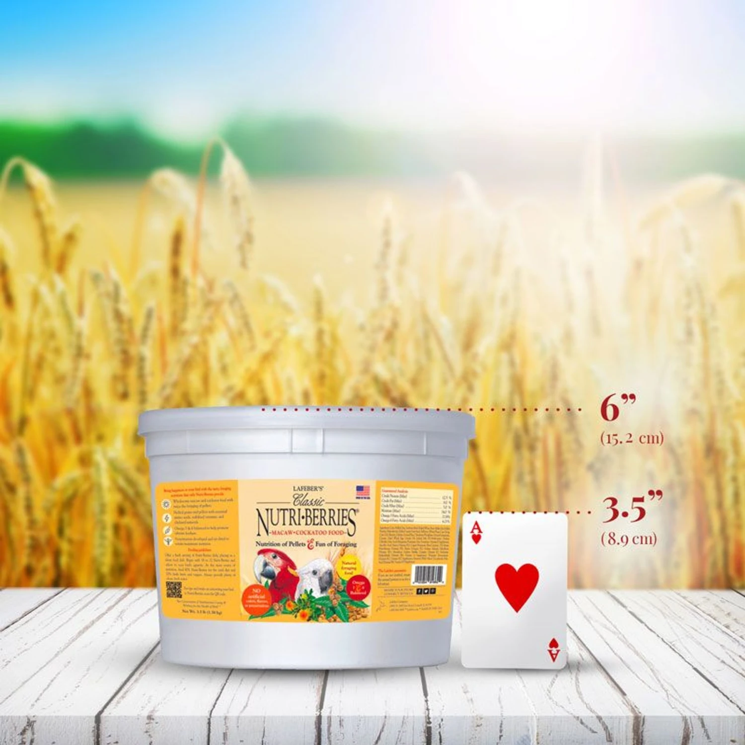 Lafeber Classic Nutri-Berries Macaw & Cockatoo Food 4 Lafeber Classic Nutri-Berries Macaw & Cockatoo Food - Image 2