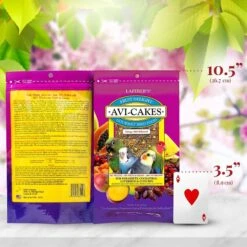Lafeber Fruit Delight Avi-Cakes Small Bird Food, 8-oz Bag -Sunny Decor Shop 137416 PT2. AC SS1800 V1620699178