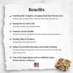 Lafeber Fruit Delight Avi-Cakes Small Bird Food, 8-oz Bag -Sunny Decor Shop 137416 PT4. AC SS1800 V1620699770