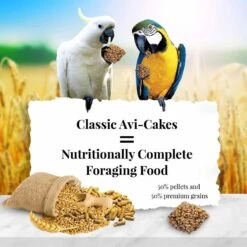 Lafeber Classic Avi-Cakes Macaw & Cockatoo Food -Sunny Decor Shop 137424 PT3. AC SS1800 V1620687755