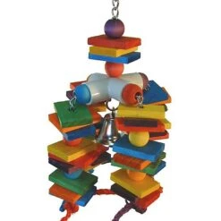 Super Bird Creations 4 Way Play Bird Toy, Large -Sunny Decor Shop 138669 PT1. AC SS1800 V1662671841