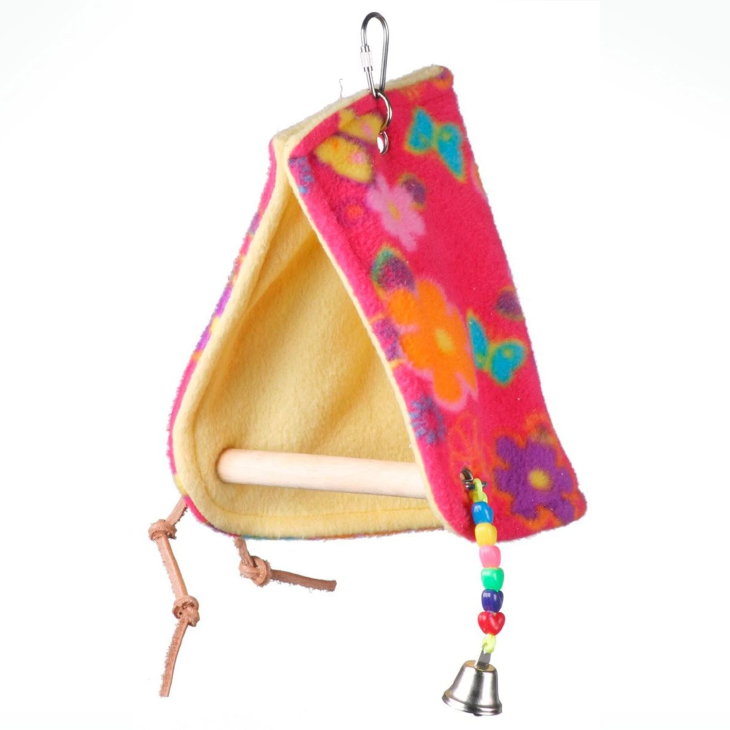 Super Bird Creations Peekaboo Perch Bird Tent, Color Varies, Medium 4 Super Bird Creations Peekaboo Perch Bird Tent, Color Varies, Medium - Image 2