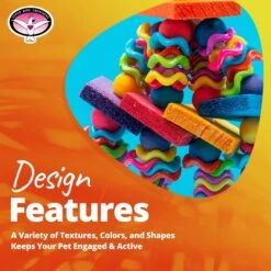Super Bird Creations Wiggles & Wafers Bird Toy, Medium 19 Super Bird Creations Wiggles & Wafers Bird Toy, Medium -Sunny Decor Shop 138691 PT8. AC SS1800 V1662689421