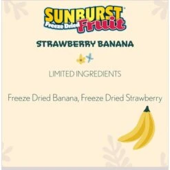 Higgins Sunburst Freeze-Dried Fruit Strawberry Banana Bird Treats 9 Higgins Sunburst Freeze-Dried Fruit Strawberry Banana Bird Treats -Sunny Decor Shop 139453 PT2. AC SS1800 V1682699441