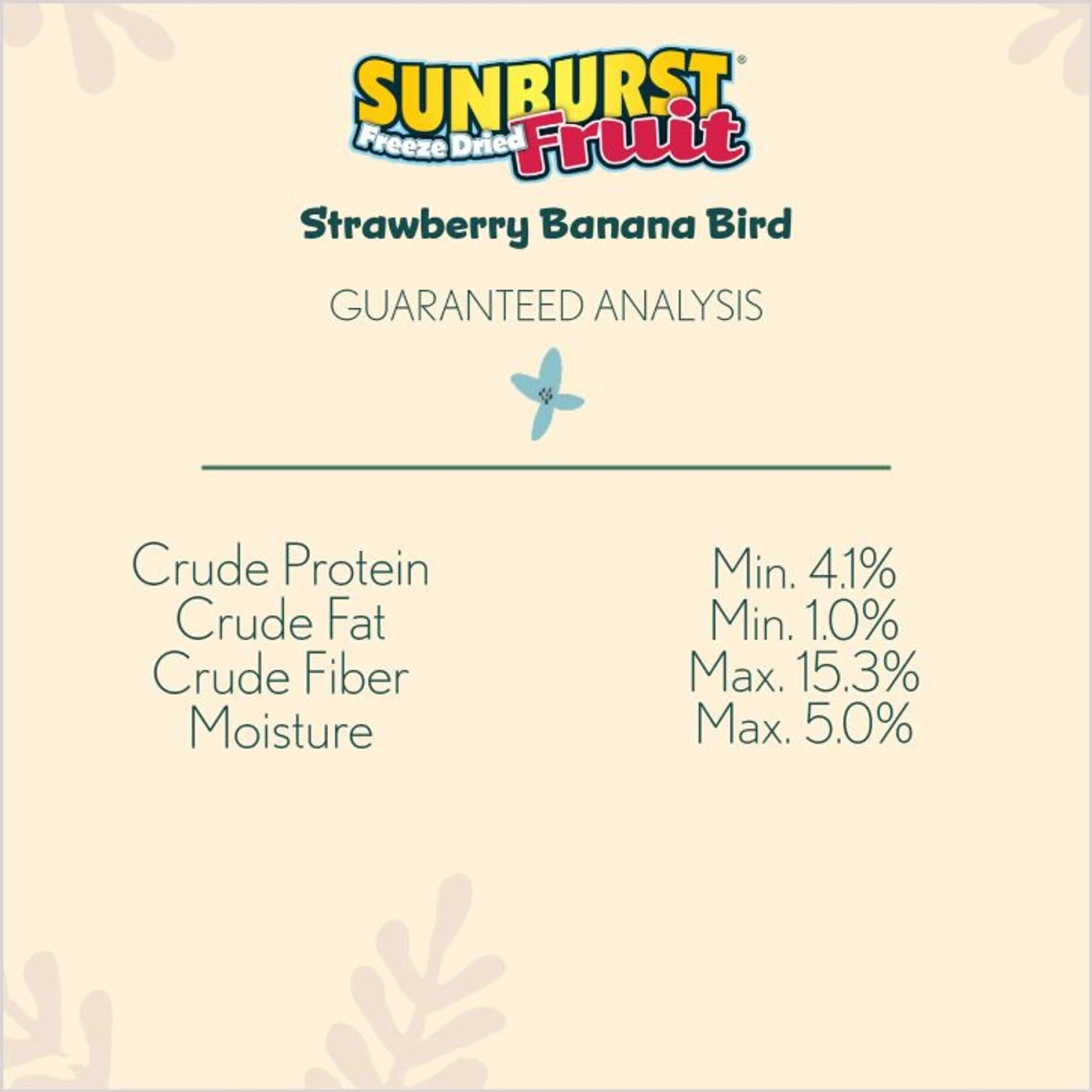 Higgins Sunburst Freeze-Dried Fruit Strawberry Banana Bird Treats 6 Higgins Sunburst Freeze-Dried Fruit Strawberry Banana Bird Treats - Image 4