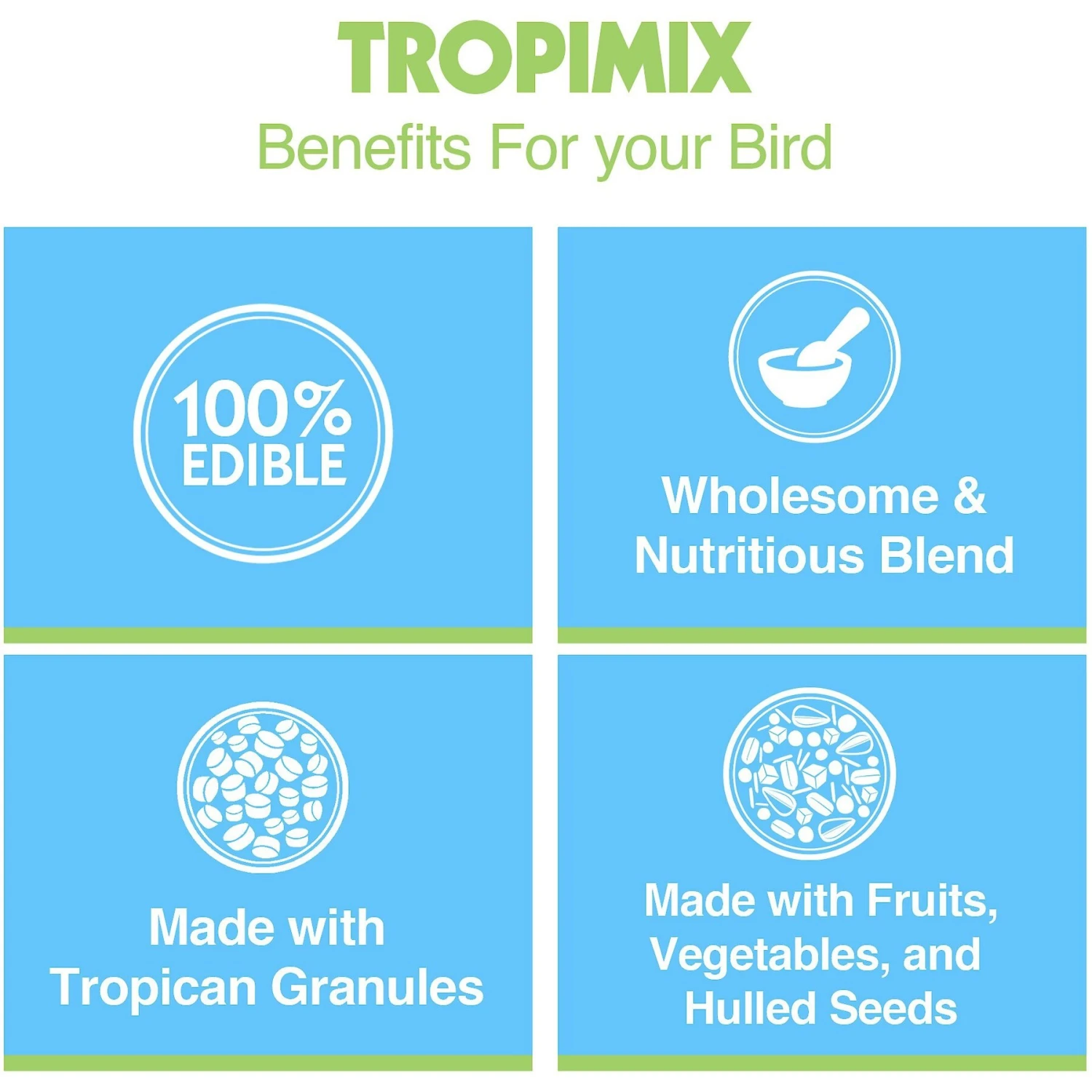 Hari Tropimix Enrichment Cockatiel & Lovebird Food 7 Hari Tropimix Enrichment Cockatiel & Lovebird Food - Image 5