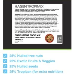 Hari Tropimix Enrichment Large Parrot Food -Sunny Decor Shop 142550 PT1. AC SS1800 V1627609035