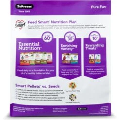 ZuPreem Pure Fun Parrot & Conure Bird Food, 2-lb Bag -Sunny Decor Shop 146011 PT1. AC SS1800 V1598890928