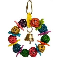 Super Bird Creations Daisy Ring Bird Toy, Small -Sunny Decor Shop 146975 PT1. AC SS1800 V1662689122
