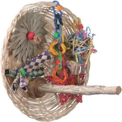 Super Bird Creations Busy Birdie Play Perch Bird Toy, Small/Medium 12 Super Bird Creations Busy Birdie Play Perch Bird Toy, Small/Medium -Sunny Decor Shop 146987 PT1. AC SS1800 V1663012623