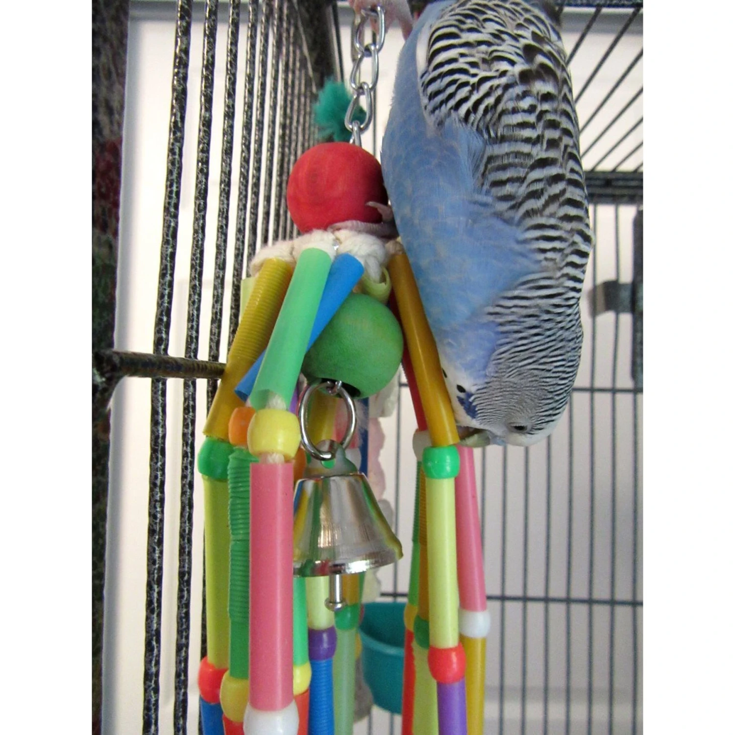 Super Bird Creations Wind Chimes Bird Toy, Medium 6 Super Bird Creations Wind Chimes Bird Toy, Medium - Image 4