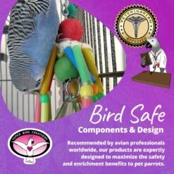 Super Bird Creations Wind Chimes Bird Toy, Medium 18 Super Bird Creations Wind Chimes Bird Toy, Medium -Sunny Decor Shop 146992 PT7. AC SS1800 V1685652591